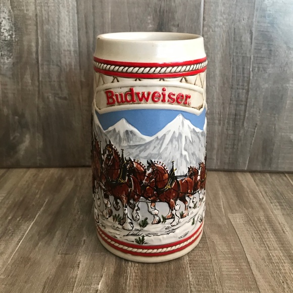 Vintage Budweiser A Series Limited Edition Beer Stein / Mug - Picture 2 of 8